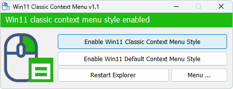 win11 classic context menu